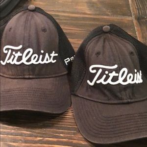 Titleist golf hat🧢, x2